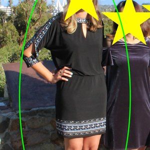 WHBM Slit Sleeve Dress Size M